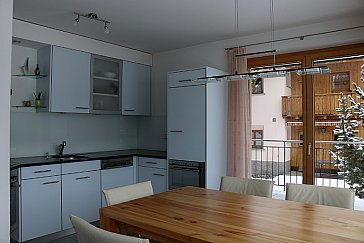 Ferienwohnung in Scuol - Küche