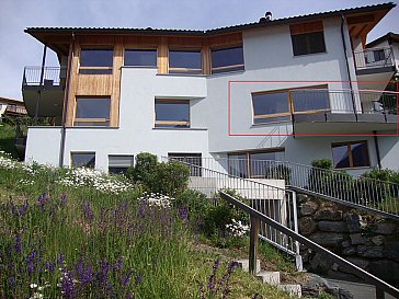 Ferienwohnung in Scuol - Garten