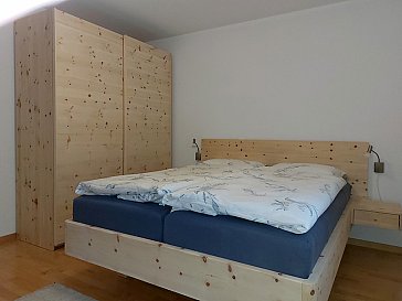 Ferienwohnung in Scuol - Schlafzimmer