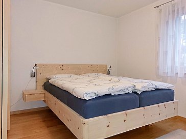 Ferienwohnung in Scuol - Schlafzimmer