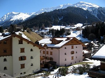 Ferienwohnung in Klosters - Ausblick