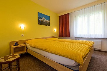 Ferienwohnung in Saas-Fee - Schlafzimmer