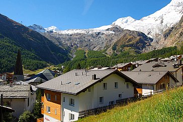 Ferienwohnung in Saas-Fee - Aussicht