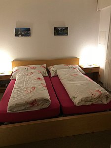 Ferienwohnung in Scuol - Schlafzimmer