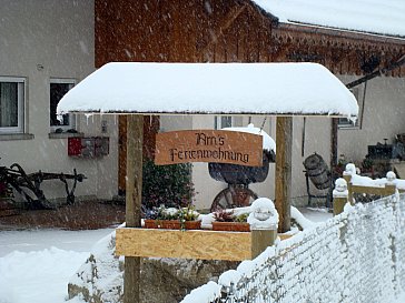 Ferienhaus in Wangenried - Winter
