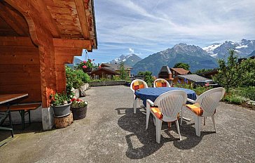 Ferienwohnung in Hasliberg-Goldern - Terrasse