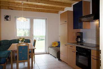 Ferienwohnung in St. Gallenkirch - Blick in die Wohnküche
