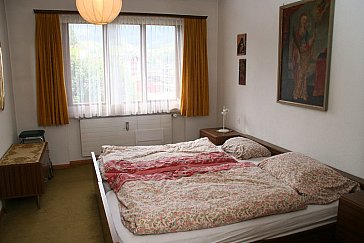 Ferienwohnung in Klosters - Schlafzimmer
