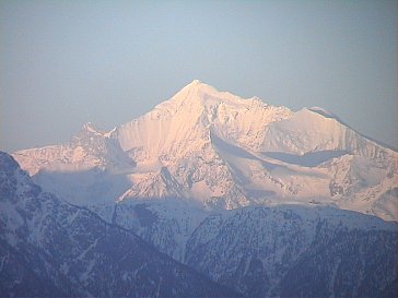 Ferienwohnung in Bellwald - Aussicht von Balkon