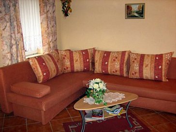 Ferienhaus in Porschdorf-Waltersdorf - Couch für gemütliche Stunden