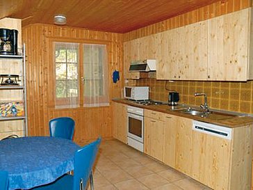 Ferienwohnung in Les Crosets-Val d'Illiez - Die Küche