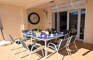 Ferienhaus in Ampuriabrava - Überdachte Terrasse