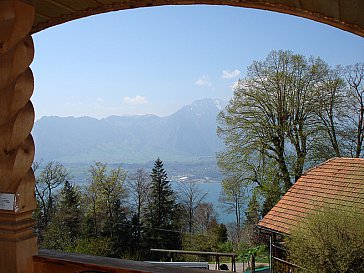 Ferienwohnung in Ringoldswil - Ferienwohnung Bijou Aussicht