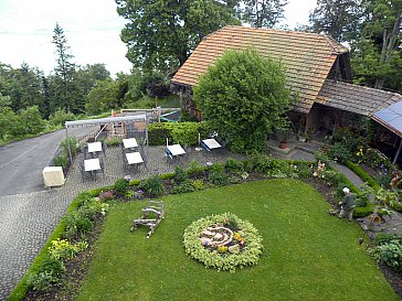 Ferienwohnung in Ringoldswil - Der Garten vom Krindenhof