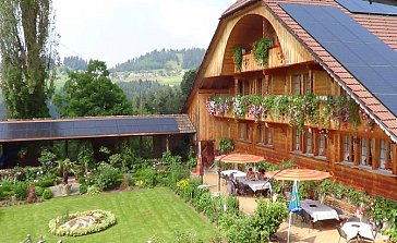 Ferienwohnung in Ringoldswil - Restaurant Krindenhof Terrasse