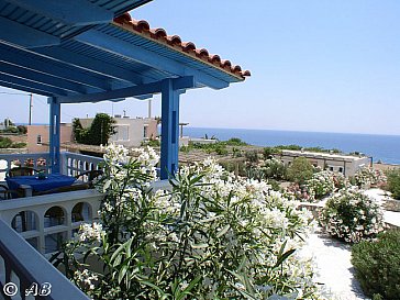 Ferienwohnung in Ierapetra - Beispiel für den Ausblick einer der Maisonettes