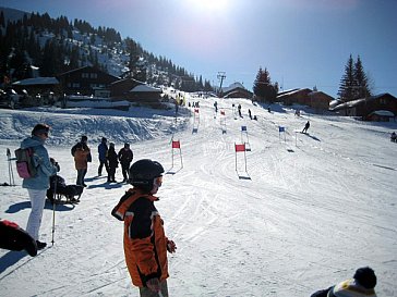 Ferienhaus in Axalp - Skifahren auf der Axalp