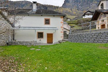 Ferienhaus in Bodio-Cauco - Sitzplatz