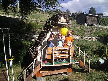 Ferienwohnung in Bürchen - Kinderhütte