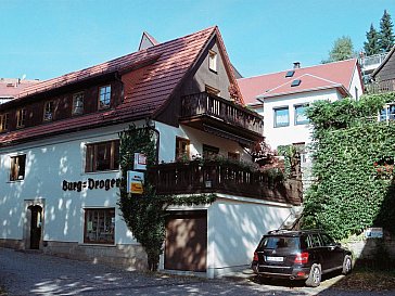 Ferienwohnung in Hohnstein - Ferienwohnung im Sommer