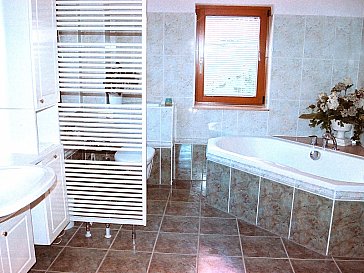 Ferienwohnung in Hohnstein - Badezimmer