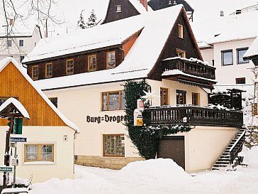 Ferienwohnung in Hohnstein - Ferienwohnung im Winter