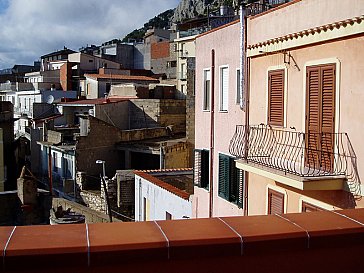 Ferienwohnung in Baunei - Panorama Baunei - Aussicht von der Dachterrasse