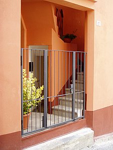 Ferienwohnung in Baunei - Eingang mit Tor