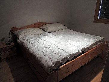 Ferienwohnung in Vazerol - Schlafzimmer mit Doppelbett
