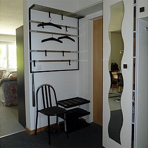 Ferienwohnung in Davos - Garderobe