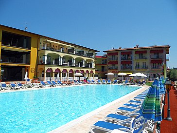Ferienwohnung in Toscolano Maderno - Der Pool.