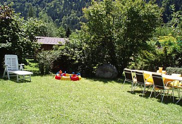 Ferienhaus in St. Gallenkirch - Garten