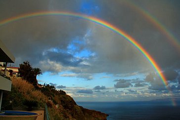 Ferienhaus in Canico de Baixo - Regenbogen