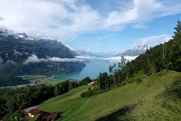 Ferienwohnung in Hofstetten bei Brienz - Hochebene oberhalb des Dorfs