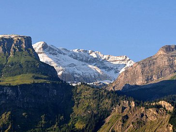 Ferienwohnung in Hofstetten bei Brienz - Bick von Terrasse