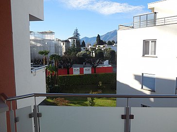 Ferienwohnung in Ascona - Balkon Aussicht