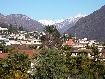 Ferienwohnung in Ascona - Aussicht Balkon 2