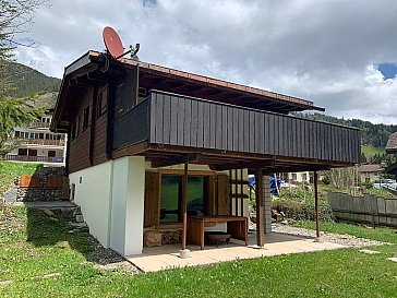 Ferienhaus in Sörenberg - Ansicht von Cheminée