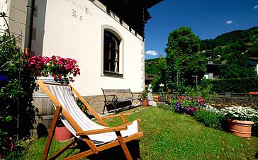 Ferienwohnung in Schruns-Tschagguns - Kleiner Garten mit Grillplatz