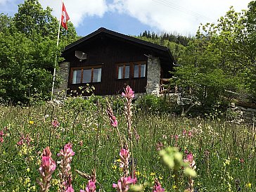 Ferienhaus in Leuk - Chalet Rhonetalblick