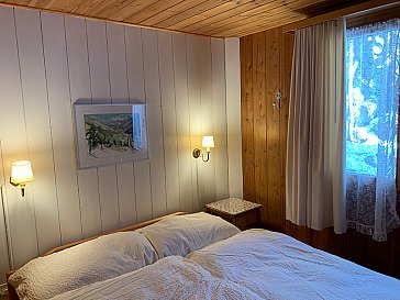 Ferienhaus in Leuk - Separates Schlafzimmer mit Grandlit