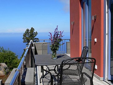 Ferienhaus in Tijarafe - Luxusblick vom Balkon