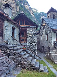 Ferienhaus in Foroglio - Rustico La Dola