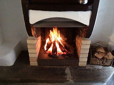 Ferienhaus in Foroglio - Offener Kamin