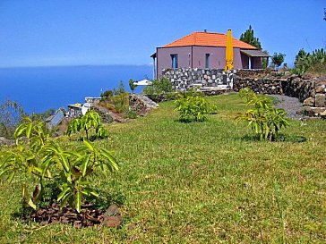 Ferienhaus in Tijarafe - Villa Buena Vista - Blick von Südosten