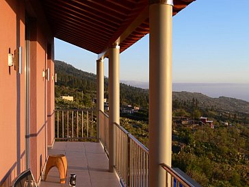 Ferienhaus in Tijarafe - Balkon