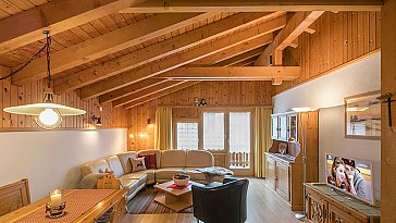 Ferienwohnung in Oberwald - Wohnzimmer