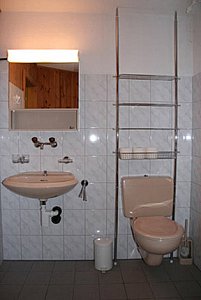 Ferienwohnung in Lü - Lavabo WC