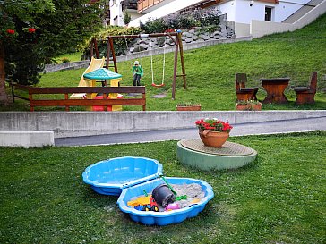 Ferienwohnung in Saas-Fee - Spielplatz Chalet Alpenruh