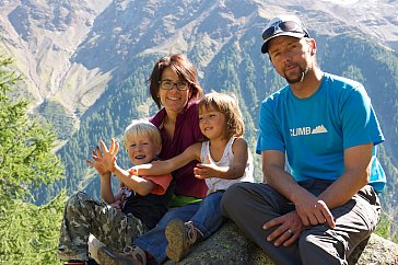 Ferienwohnung in Saas-Fee - Ihre Gastgeber - Familie Jaggy-Kalbermatten